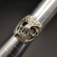 スカル リング 18.4g 15号 シルバー925 - メルカリ