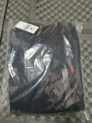 ポロ ラルフローレン ブラック ハーフジップアップニット M サイズ 新品