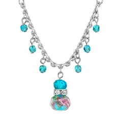 1928 レディース アクセサリー ネックレス・チョーカー・ペンダントトップ レース 1928 Flower Beadedrop Necklace Blue ブルー