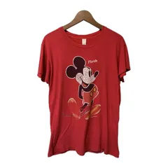 Tシャツ　80's-90s vintage　90年代　半袖　カットソー　トップス　クルーネック　プリント　キャラクター　キャラT　ディズニー　ミッキー　Florida　(C)Walt Disney Company　古着　/1930