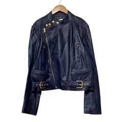 【希少】POLO RALPH LAUREN レザーダブルライダースジャケット 中古・古着通販】POLO RALPH LAUREN (ポロ・ラルフローレン) レザー