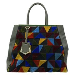 FENDI ハラコ トゥールージュ 2way バッグ ハンドバッグ ショルダー 