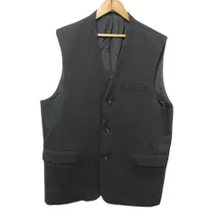 美品 COMME des GARCONS HOMME コムデギャルソンオム AD1994 ジレ ベスト HV-080010 サイズM ダークブラウン メンズ 古着 中古 USEDのサムネイル