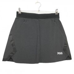 パーリーゲイツPGG N yトビーストレッチブラックプリーツ仕様スカート