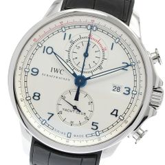 IWC SCHAFFHAUSEN IW390216 ポルトギーゼ ヨットクラブ オーシャンレーサー クロノグラフ 自動巻き メンズ 保証書付き_947141