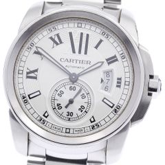 カルティエ CARTIER W7100015 カリブル ドゥ カルティエ デイト 自動巻き メンズ 良品 保証書付き_942319