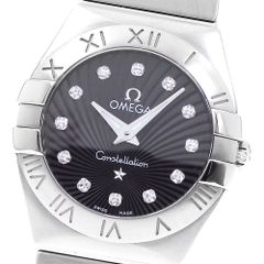 オメガ OMEGA 123.10.24.60.51.001 コンステレーション ブラッシュ 12Pダイヤ クォーツ レディース _939734