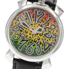 ガガミラノ GaGa MILANO 5020.ART.01 マヌアーレ40 世界500本限定 クォーツ レディース 良品 保証書付き_944768