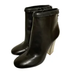 未使用 TORY BURCH トリーバーチ NEW TUMBLED サイドジップ フリンジ アンクルブーツ 8M ブラック  レディース 古着 中古 USEDのサムネイル