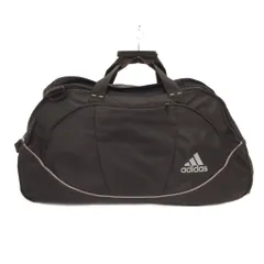 アディダス adidas ボストンバッグ スポーツバッグ ロゴ 黒 ブラック /JS ■WGA