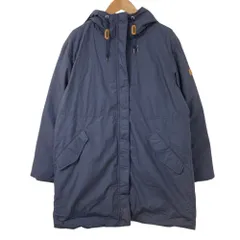 未使用 AIGLE エーグル 撥水加工 W WR CLフーデッドダウンジャケット ZBF007J サイズ40 ブルー  レディース 古着 中古 USEDのサムネイル