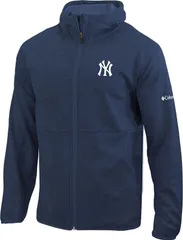 コロンビア メンズ アウター ジャケット・ブルゾン Columbia Mens New York Yankees Its Time Jacket Navy ネイビー