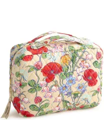 ベラブラッドリー レディース バッグ スーツケース コットン Vera Bradley All the Pretty Flowers Premium Cotton Hanging Travel Casのサムネイル