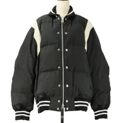 美品 sacai サカイ Padded Blouson プリマロフト スタジャン パデッドジャケット 23-03216M サイズ4 ブラック メンズ 古着 中古 USEDのサムネイル