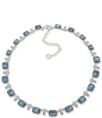 アンクライン レディース アクセサリー ネックレス・チョーカー レース Anne Klein Stone Collar Necklace Blue ブルー