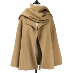 良品 23AW CELFORD セルフォード ミドル丈リバーコート ONESIZE キャメル レディース 古着 中古 USED