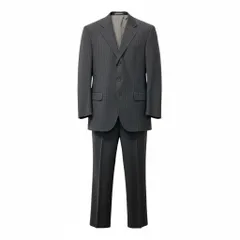 73c13 BURBERRY LONDON バーバリーロンドン シングルスーツ セットアップ ビジネス 175  AB6 ウール メンズu02t