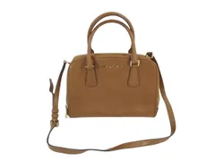 マイケルコース MICHAEL KORS マイケルコース ショルダーバッグ ハンドバッグ 無地 ブラウン キャメル QQQ