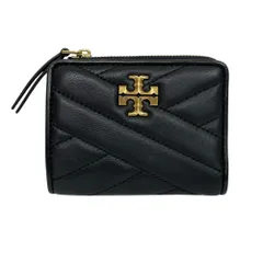 TORY BURCH トリーバーチ 二つ折り財布 キルティング ゴールドロゴ