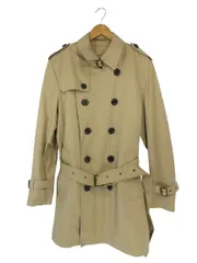ブラックレーベルクレストブリッジ BLACK LABEL CRESTBRIDGE トレンチ コート  ひざ丈 ライナー ベルト サイズ  M ベージュ QQQ