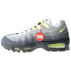 NIKE (ナイキ) Air Max 95 OG Big Bubble Neon Yellow エアマックス 95 イエローグラデ ローカットスニーカー グレー