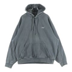 美品 KITH キス スウェットプルオーバーパーカー XS ウォッシュ加工