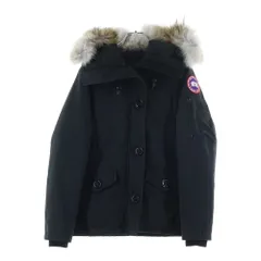 CANADA GOOSE (カナダグース) MONTEBELLO PARKA モンテベッロパーカー コヨーテファーフーデッド ジップアップ ダウンジャケット レディース ブラック 2530LAのサムネイル