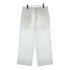 COMME des GARCONS HOMME PLUS (コムデギャルソンオムプリュス) 21SS AD2020 2タック ストレートワイドパンツ ホワイト PG-P030のサムネイル