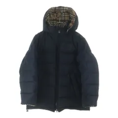 BURBERRY (バーバリー) ノヴァチェック リバーシブルダウンジャケット ブラウン/ブラック 8018766のサムネイル