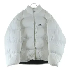 BALENCIAGA (バレンシアガ) SPORTS ICON PUFFER スポーツアイコン 中綿パファーブルゾン ダウンジャケット 773986 TPO39 3B ホワイトのサムネイル