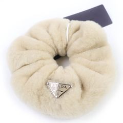 美品】PRADA プラダ シュシュ FERMAGLI 11F015 水色 - メルカリ