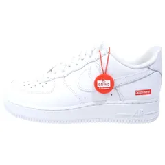 NIKE (ナイキ) ×SUPREME AIR FORCE 1 LOW シュプリーム エアフォース ローカットスニーカー ホワイト US8/26cm CU9225-100