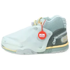 NIKE (ナイキ) ×TRAVIS SCOTT AIR TRAINER 1 SP トラヴィススコット エアトレーナー1 ハイカットスニーカー ライトグリーン US10/28cm DR7515-001