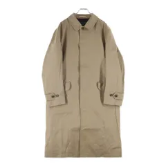 COMME des GARCONS HOMME (コムデギャルソンオム) 20AW AD2020 裏地総柄 ステンカラーコート ベージュ HF-C002