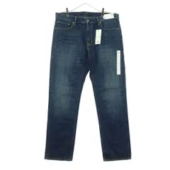 未使用 UNIQLO JEANS ユニクロジーンズ デニムパンツ w38 ブルー レディース 古着
