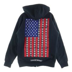 CHROME HEARTS パーカー 星条旗 アメリカンフラッグ クロムハーツ 