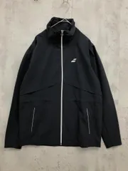 Babolat バボラ BWT4120 テニス ウエア ストレッチ ジャケット sizeM/黒 ■■◎レディース