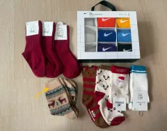 新品) NIKE 外 靴下 14足 まとめ (4-7歳)