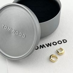 最終値下！TOM WOOD Ice Huggies Gold ピアス ケース付 - メルカリ