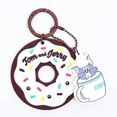 トムとジェリ― トム ドーナツラバーチャーム キーホルダー トムジェリ