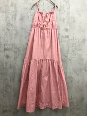 Chico チコ CHZ1031609A0004 ホルターキャミボリューム ワンピース sizeF/ピンク ■◆ レディース