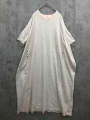 nano universe ナノユニバース 669-1119048 トゥルーコットン 2wayワイド ワンピース sizeアイボリー/38 ■◆ レディース