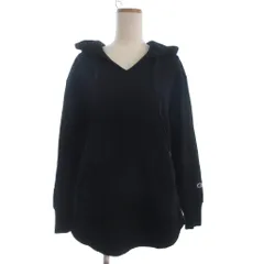 チャンピオン CHAMPION MONKEY TIME パーカー プルオーバー 長袖 裏起毛 黒 ブラック S