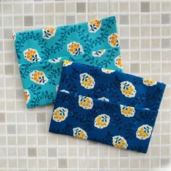 ポケットティッシュケース　2点セット⑤ 後ろポケットつき