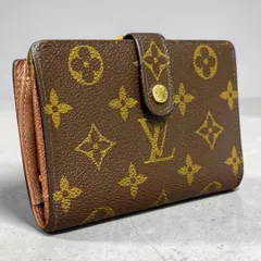 y5 ヴィエノワ　モノグラム　ルイヴィトン　がま口　二つ折り財布