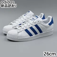【新品】adidas スーパースター ホワイト JP26.0cm スニーカー EE4474 アディダス (ad104)
