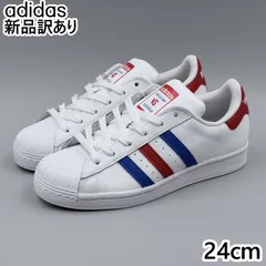 adidas スーパースター J ホワイト JP24.0cm スニーカー FV3687 アディダス 新品 (ad116)
