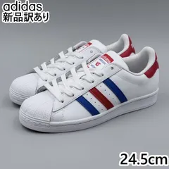 adidas スーパースター J ホワイト JP24.5cm スニーカー FV3687 アディダス 新品 (ad117)