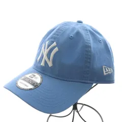 ニューエラ NEW ERA ニューヨークヤンキース キャップ 帽子 ロゴ 刺繍 水色 ライトブルー 207223 /AN10