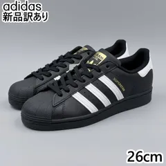 【新品】adidas スーパースター コアブラック JP26.0cm スニーカー EG4959 アディダス (ad141)